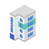 Appartementen, woningillustratie