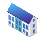 Eengezinswoning/ appartement, woningillustratie
