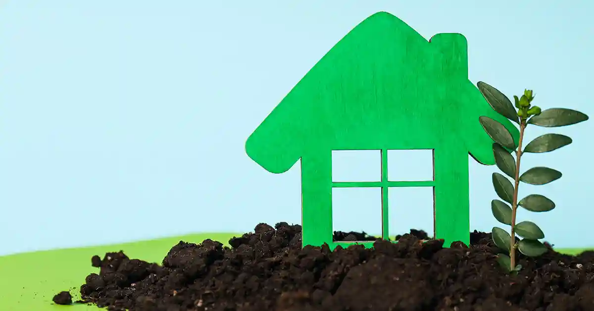Groene, verduurzaamde woonomgeving als beeld voor een beter energielabel